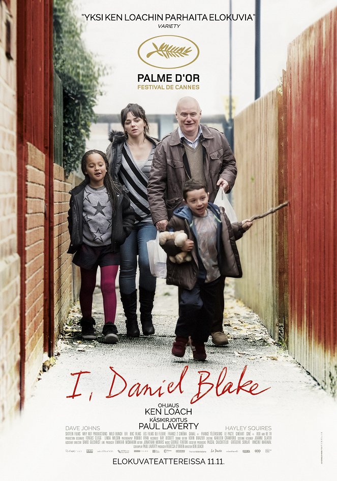 I, Daniel Blake - Julisteet