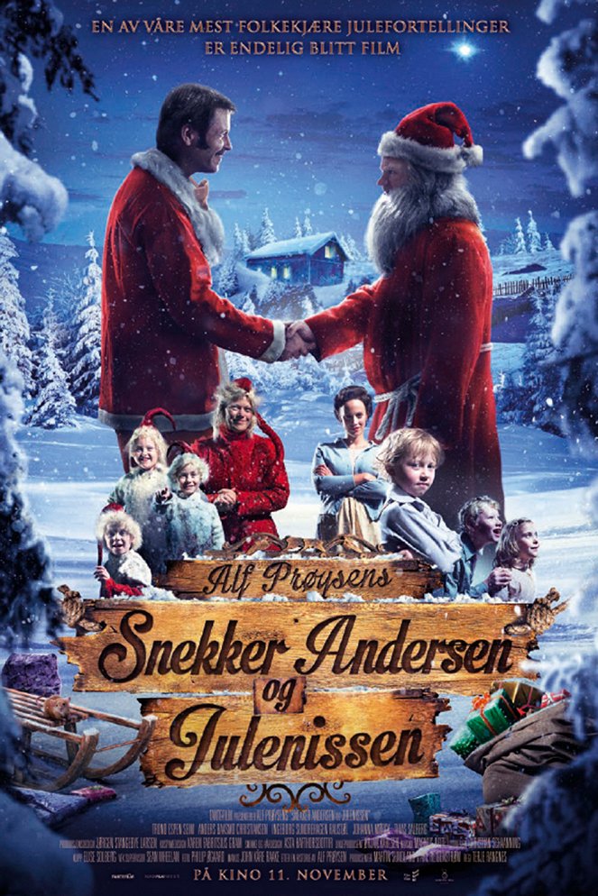 Santa Swap - Merry Christmas Mr. Andersen - Affiches