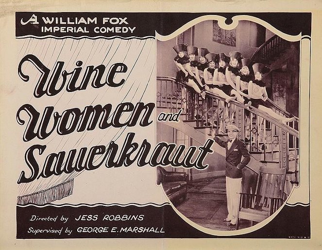 Wine, Women and Sauerkraut - Posters