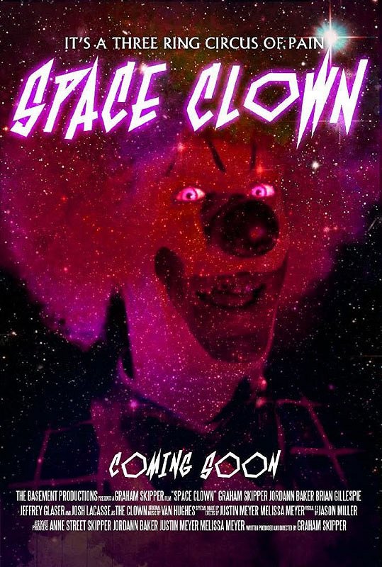 Space Clown - Cartazes