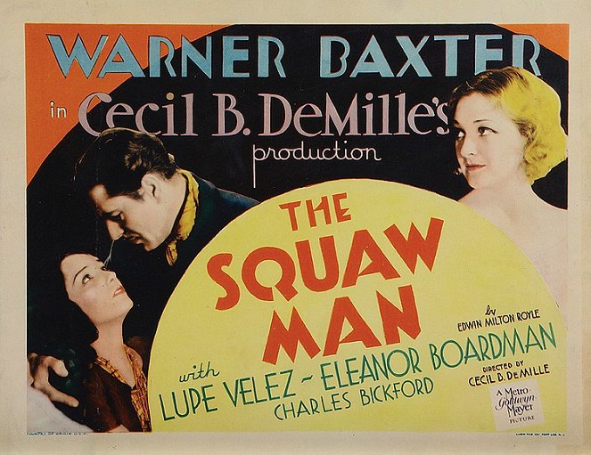 The Squaw Man - Carteles