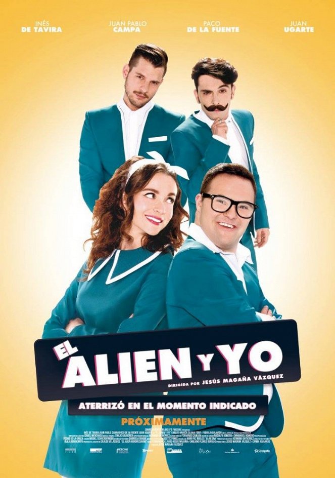 El alien y yo - Posters