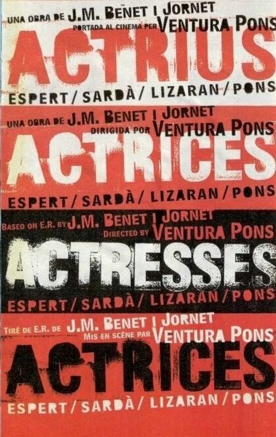 Actrices - Affiches