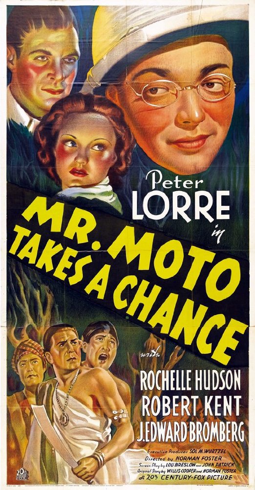 Mr. Moto Takes a Chance - Plagáty