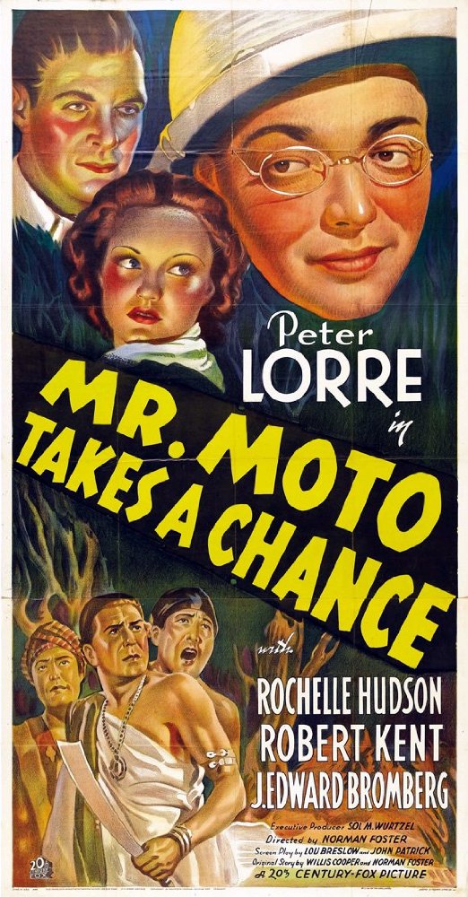 Mr. Moto Takes a Chance - Julisteet