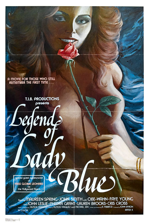 The Legend of Lady Blue - Cartazes