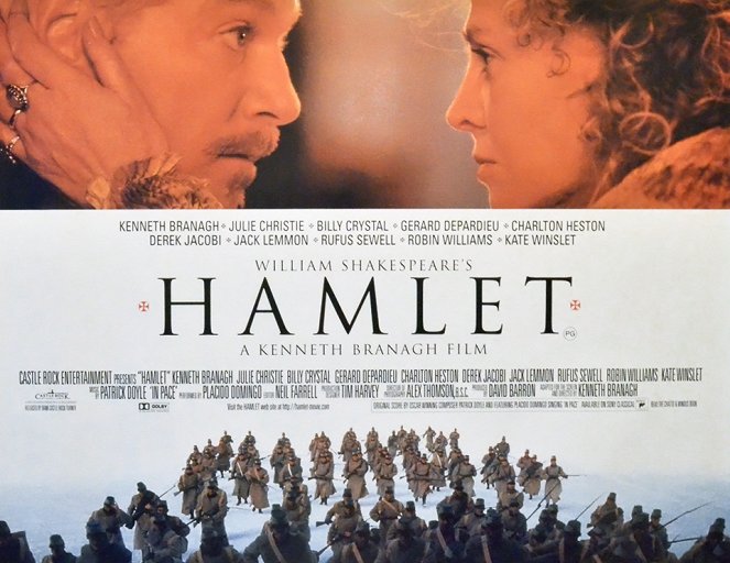 Hamlet de Kenneth Branagh - Carteles
