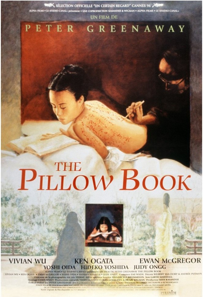 The Pillow Book - Julisteet