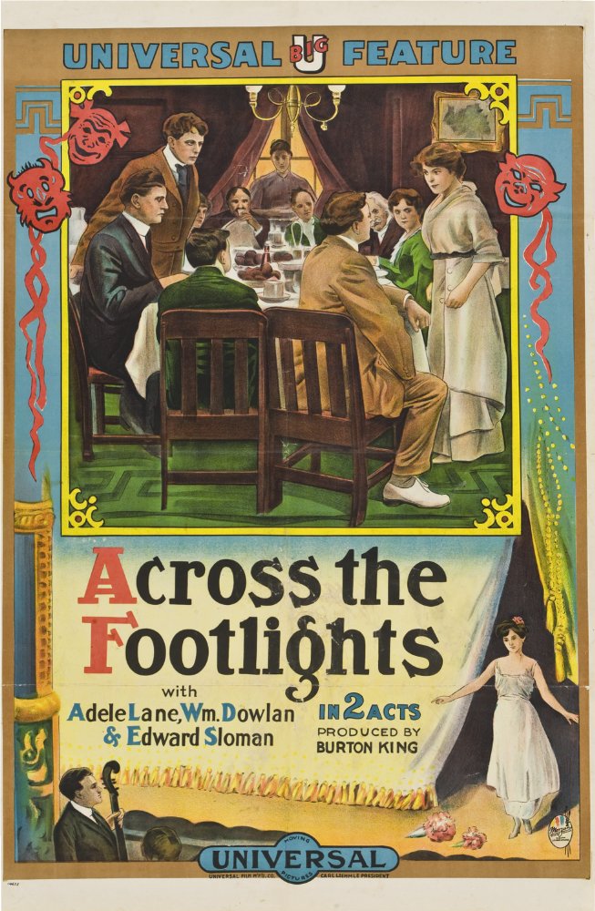 Across the Footlights - Julisteet