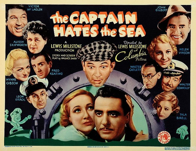 The Captain Hates the Sea - Posters