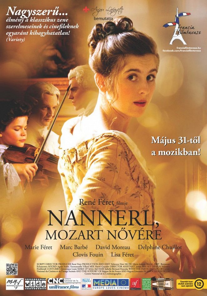 Nannerl, Mozart nővére - Plakátok