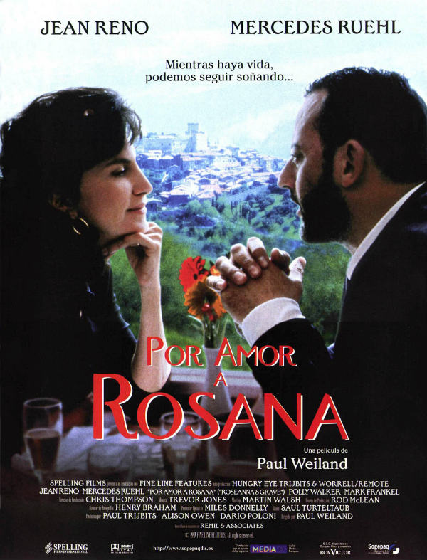 Por amor a Rosana - Carteles