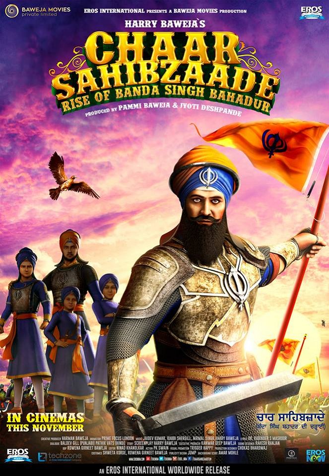Chaar Sahibzaade: Rise of Banda Singh Bahadur - Plakate
