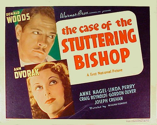 The Case of the Stuttering Bishop - Plakátok