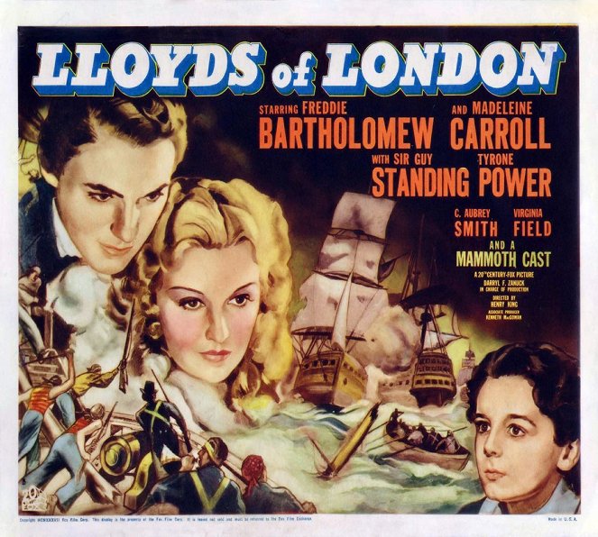 Lloyd de Londres - Carteles