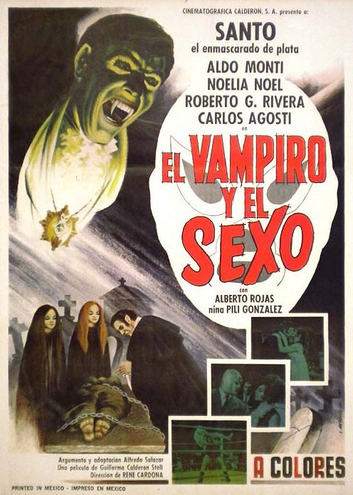 Santo in 'The Treasure of Dracula' - Posters