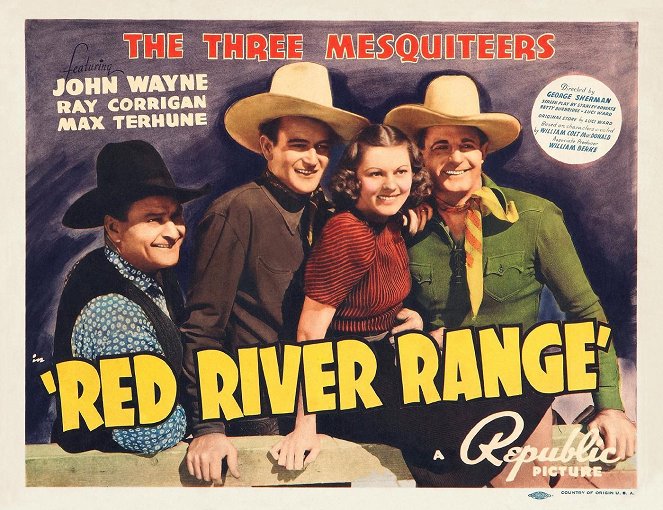 Red River Range - Posters