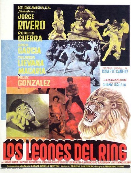 Los leones del ring - Plakate