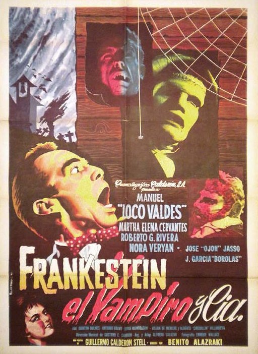 Frankestein el vampiro y compañía - Affiches