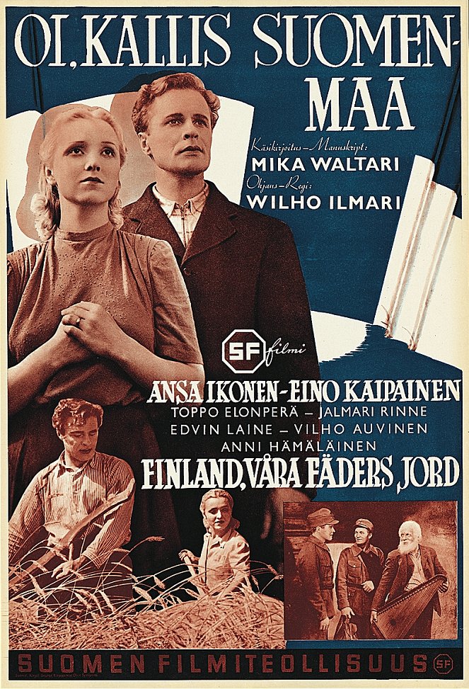 Oh teures finnisches Heimatland - Plakate