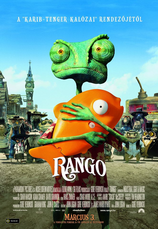 Rango - Plakátok
