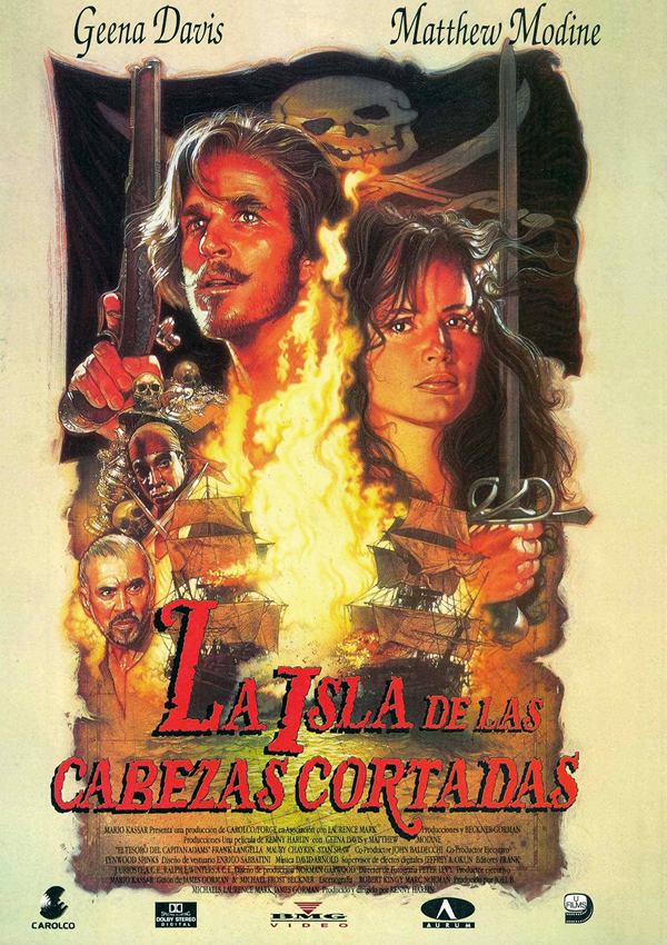 La isla de las cabezas cortadas - Carteles