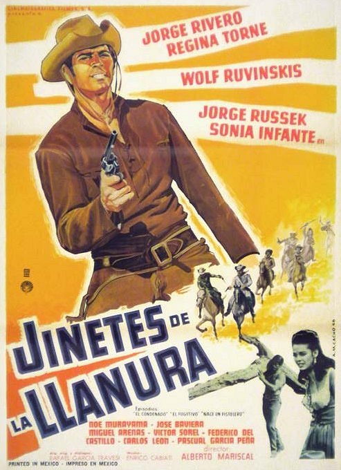 Jinetes de la llanura - Plakate