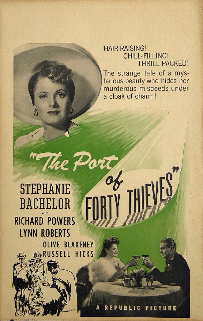 Port of 40 Thieves - Affiches