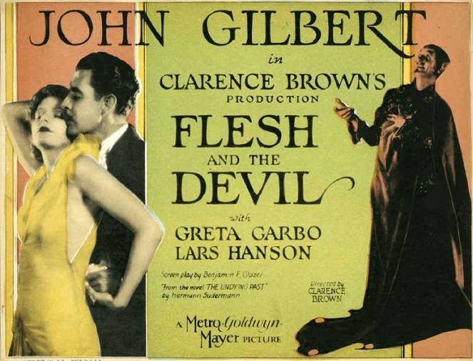 Flesh and the Devil - Posters
