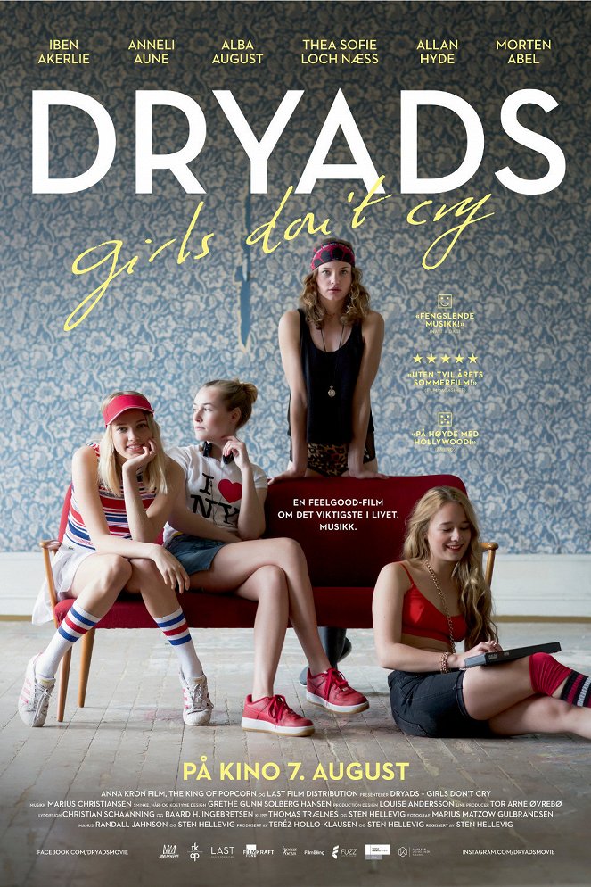 Dryads - Girls Don't Cry - Affiches