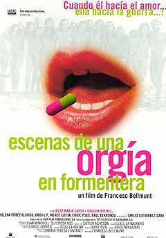 Escenas de una orgia en Formentera - Plakate