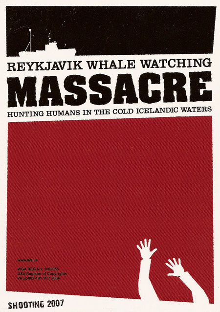Reykjavik Whale Watching Massacre - Plakátok