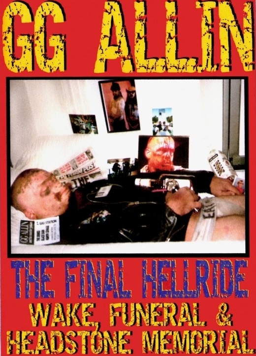 GG Allin - The Final Hellride - Plakate