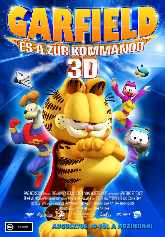 Garfield és a Zűr Kommandó - Plakátok