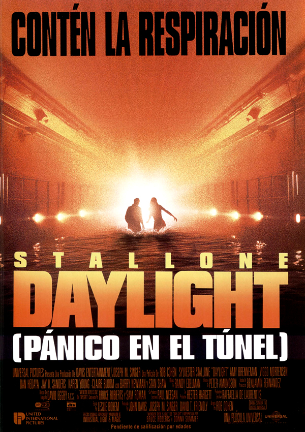 Daylight (Pánico en el túnel) - Carteles