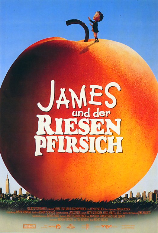James und der Riesenpfirsich - Plakate