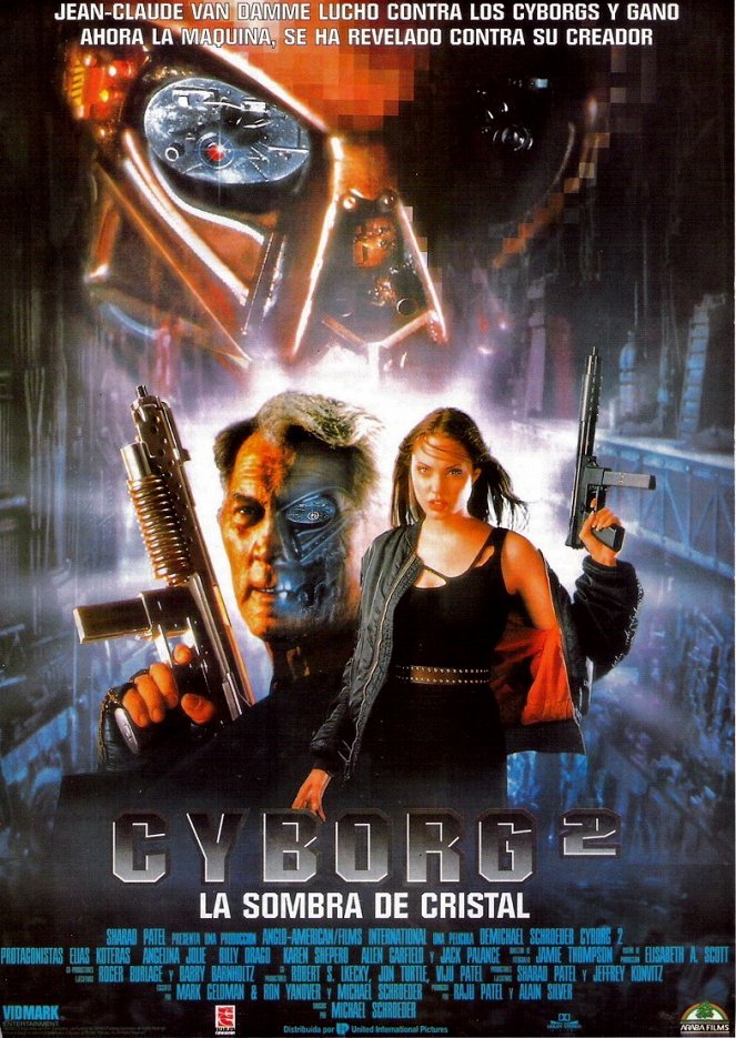 Cyborg 2: La sombra del cristal - Carteles