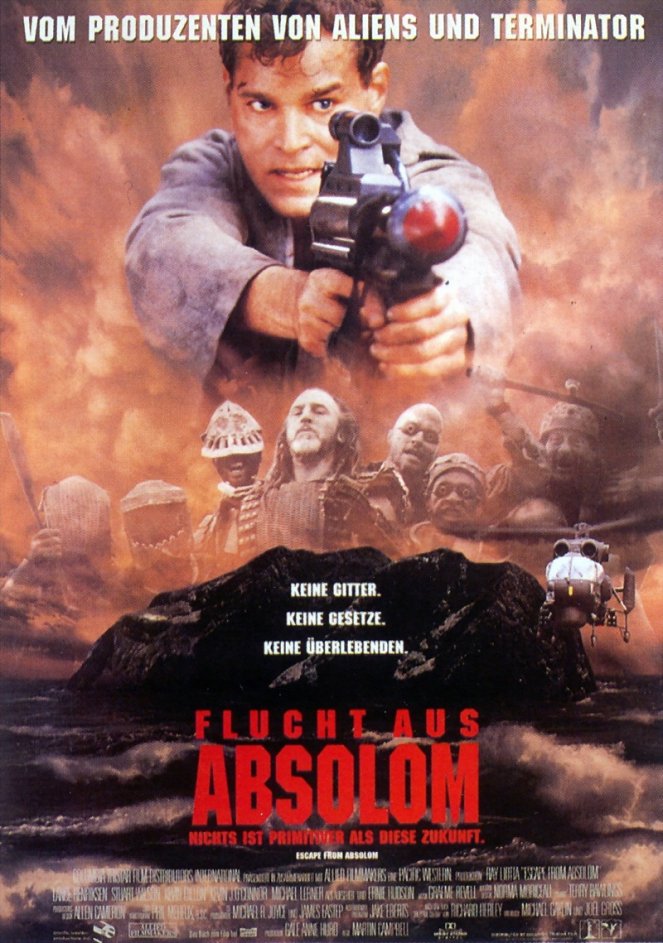 Flucht aus Absolom - Plakate