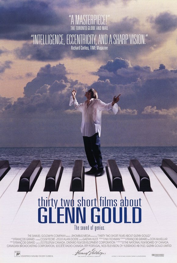 Sinfonía en soledad: Un retrato de Glenn Gould - Carteles