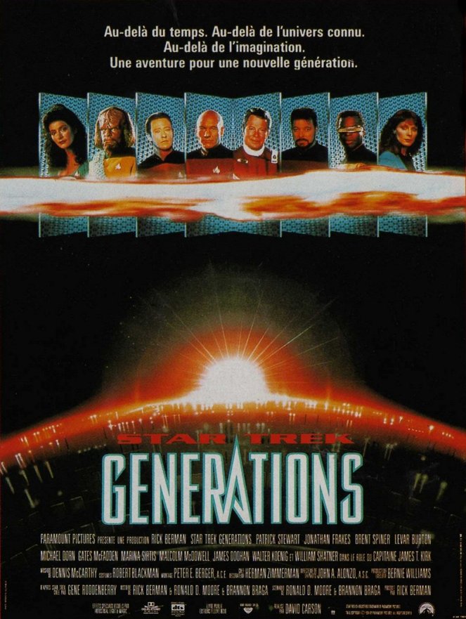 Star Trek Generations - Affiches