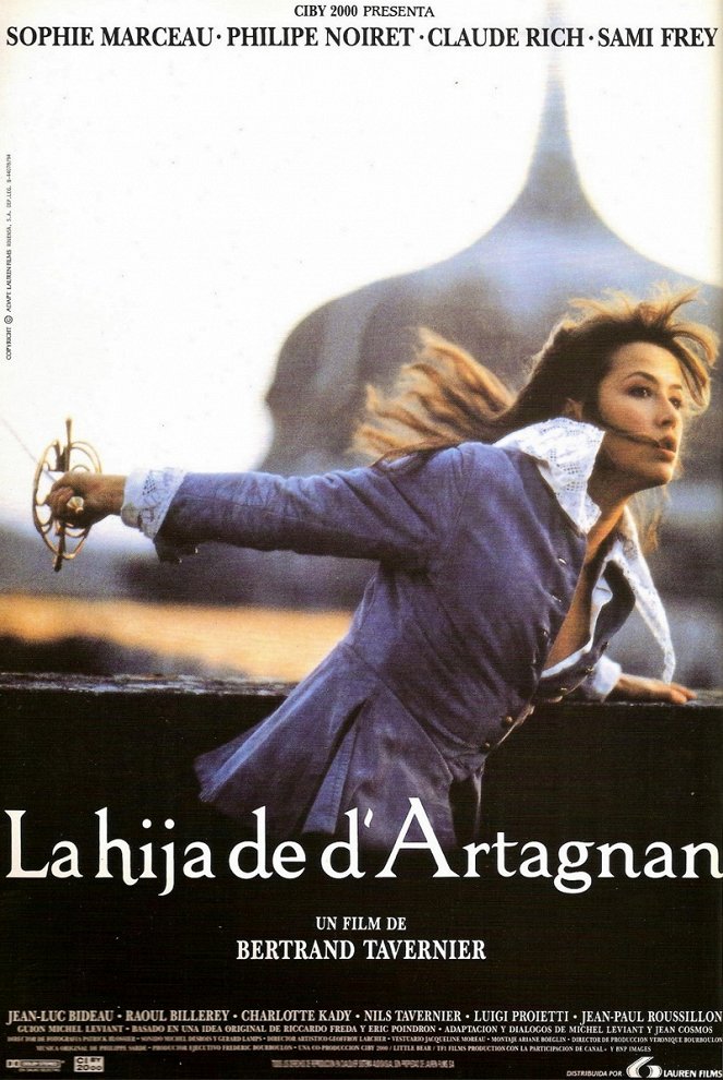 La hija de d'Artagnan - Carteles