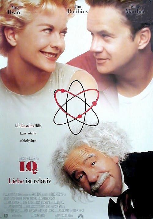 I.Q. - Liebe ist relativ - Plakate