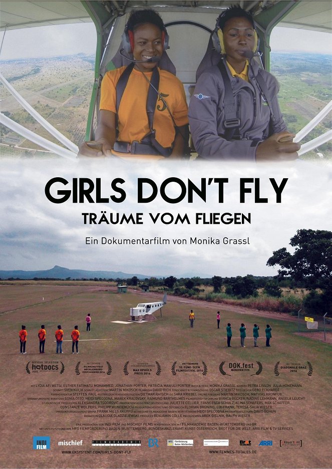 Girls Don't Fly - Posters