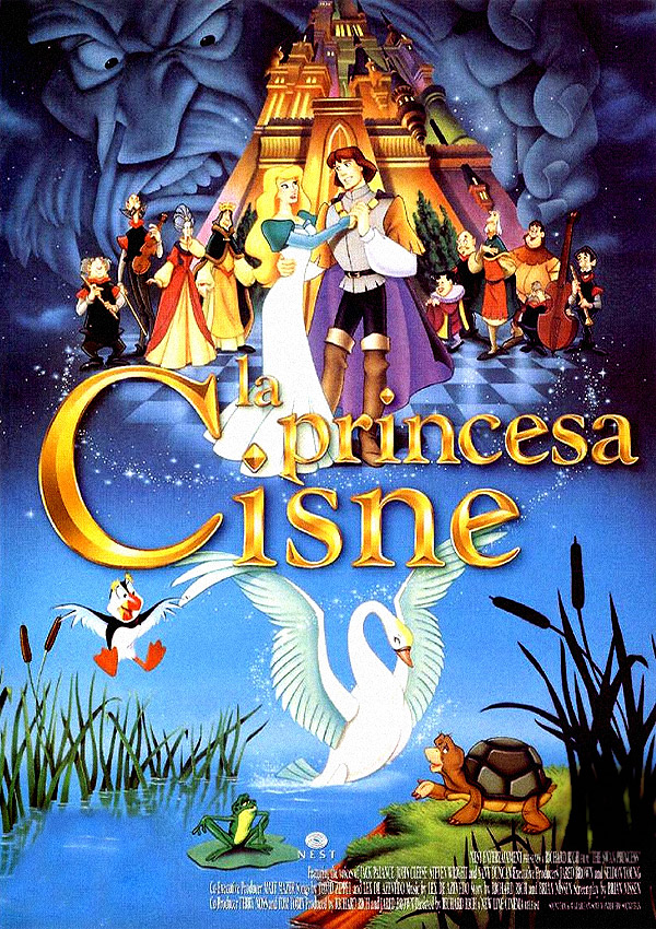 La princesa cisne - Carteles