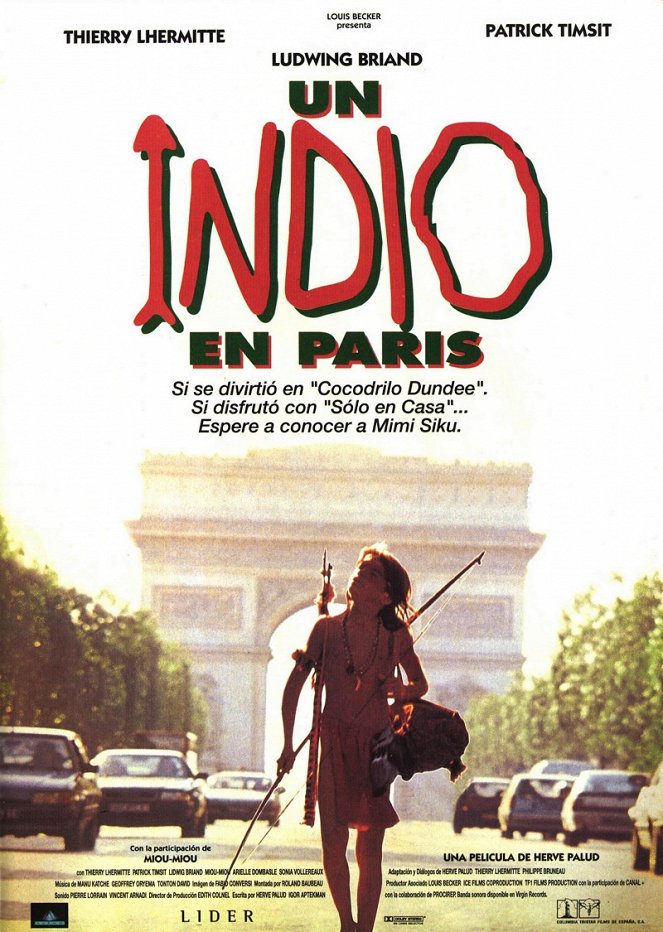Un indio en París - Carteles