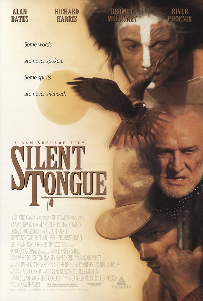 Silent Tongue - Posters