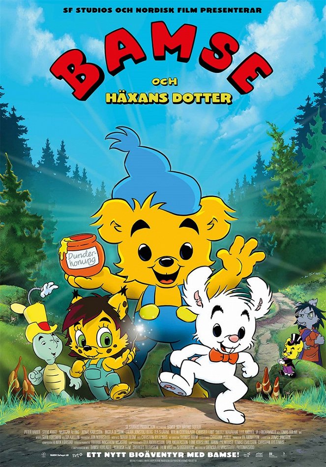 Bamse and the Witch's Daughter - Posters