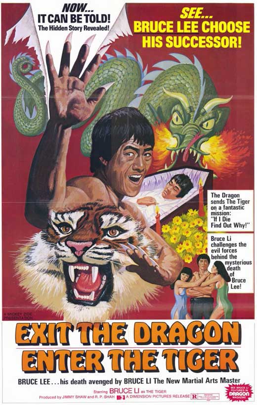 Exit the Dragon, Enter the Tiger - Posters