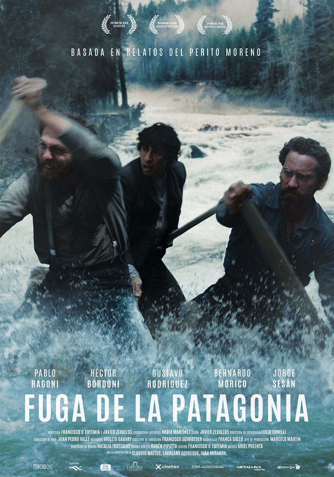 Fuga de la Patagonia - Plakate