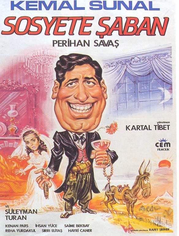 Sosyete Şaban - Plakátok